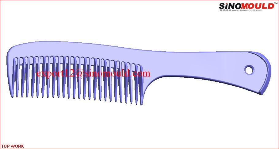 China professional plastic comb mold maker