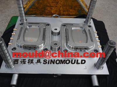 thinwall food container mould with in mold labeling 38