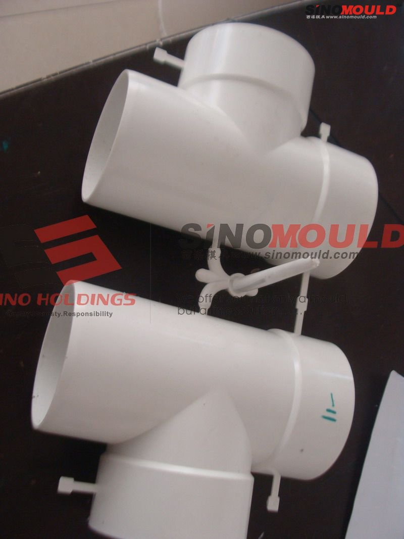 T PVC pipe fitting mould