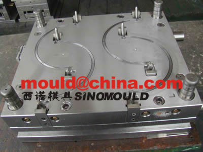 paint bucket mould handle cavity