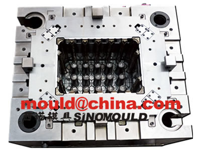 bottle crate mould cavity core